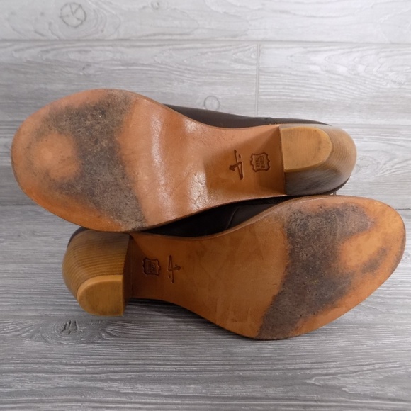 JShoes Corral Fab Leather Western Boots - Picture 6 of 8